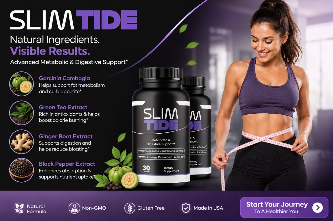 SlimTide natural ingredients breakdown